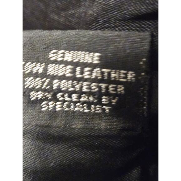 LEATHER CLUB LEATHER JACKET Men Small Byker Motorsports - Picture 9 of 13